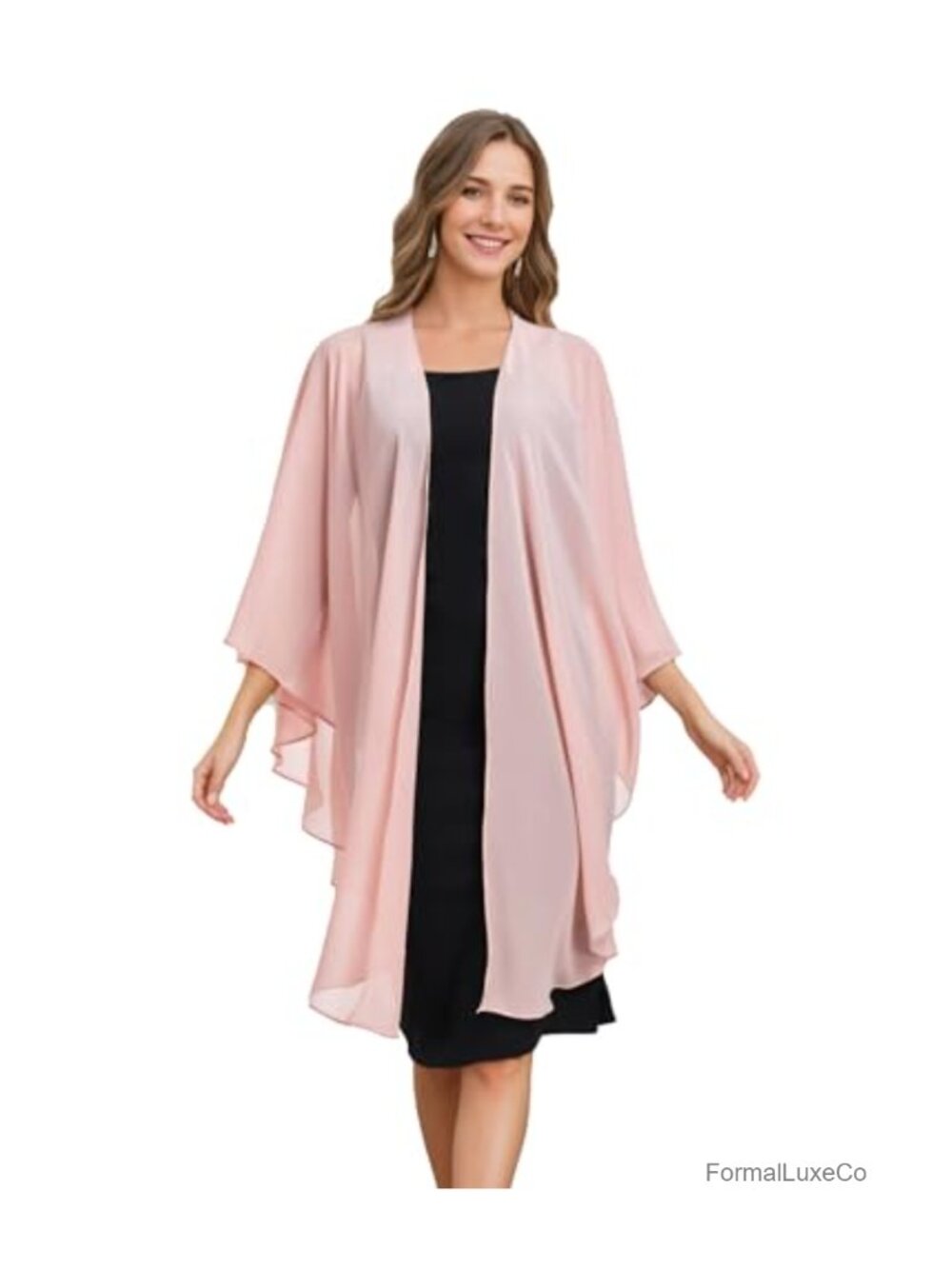 Chiffon Shawl Wrap Evening Wedding Guest Cover Up Lightweight